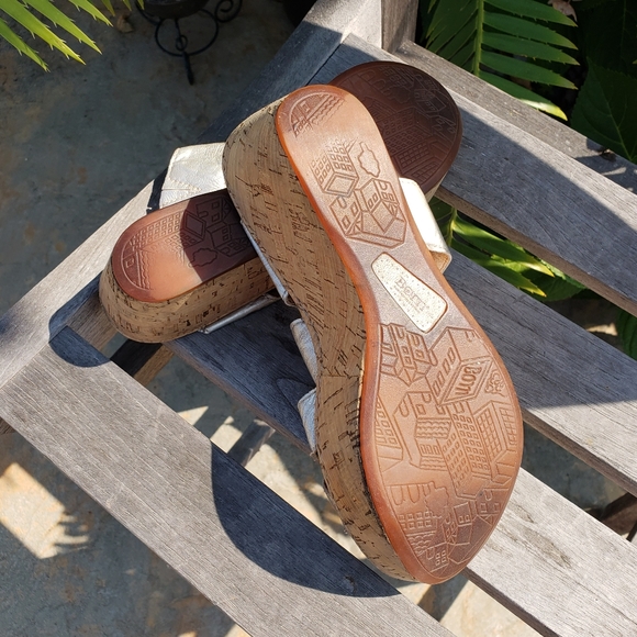 Born Orthotic Platform Wedge Slip-On Mule Sandals - Picture 9 of 9